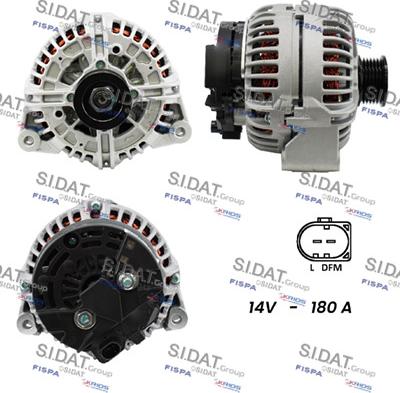 Sidat A12BH0411 - Alternatore autozon.pro