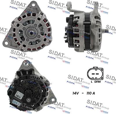 Sidat A12BH0543 - Alternatore autozon.pro