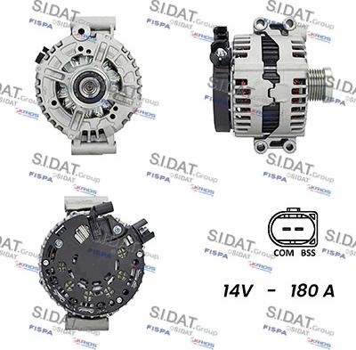 Sidat A12BH0509AS - Alternatore autozon.pro