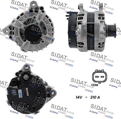 Sidat A12BH0582 - Alternatore autozon.pro