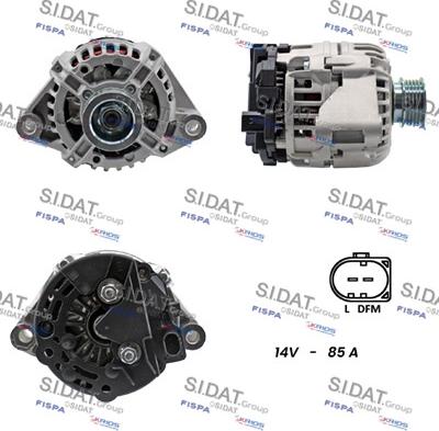 Sidat A12BH0536A2 - Alternatore autozon.pro