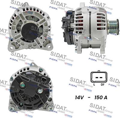 Sidat A12BH0577A2 - Alternatore autozon.pro