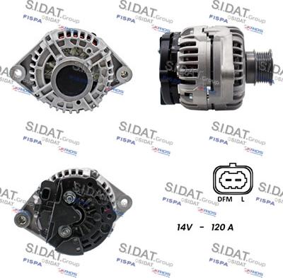 Sidat A12BH0642A2 - Alternatore autozon.pro