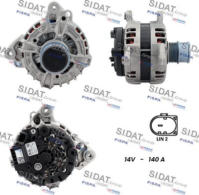 Sidat A12BH0097 - Alternatore autozon.pro