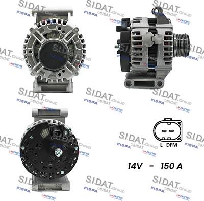 Sidat A12BH0062A2 - Alternatore autozon.pro