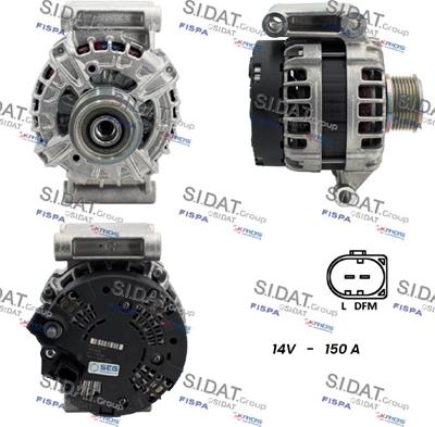 Sidat A12BH0062 - Alternatore autozon.pro