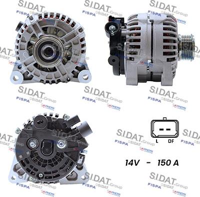 Sidat A12BH0004A2 - Alternatore autozon.pro