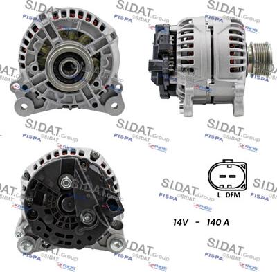 Sidat A12BH0005A2 - Alternatore autozon.pro