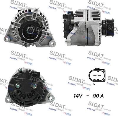 Sidat A12BH0039A2 - Alternatore autozon.pro