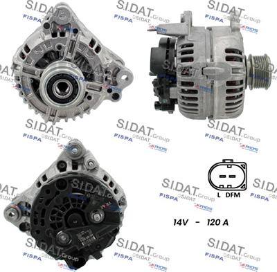 Sidat A12BH0078 - Alternatore autozon.pro