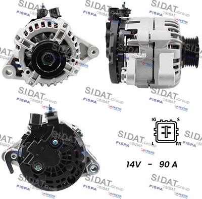 Sidat A12BH0179A2 - Alternatore autozon.pro