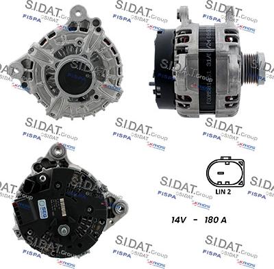 Sidat A12BH0881 - Alternatore autozon.pro