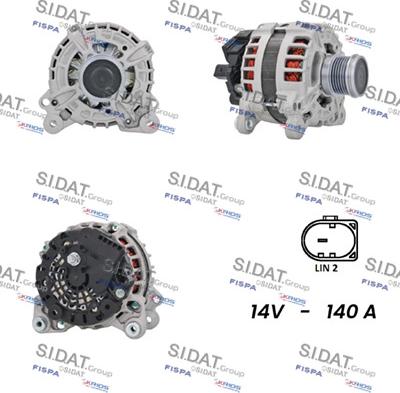 Sidat A12BH0879 - Alternatore autozon.pro