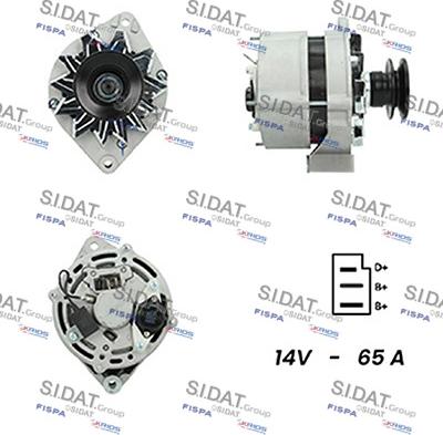 Sidat A12BH0394A2 - Alternatore autozon.pro