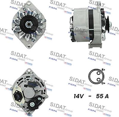 Sidat A12BH0347A2 - Alternatore autozon.pro