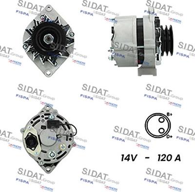 Sidat A12BH0310A2 - Alternatore autozon.pro