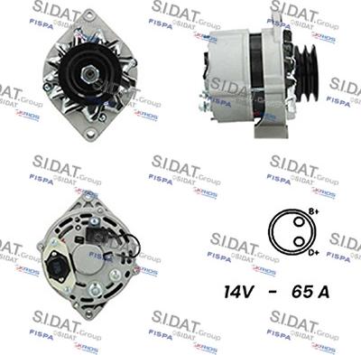 Sidat A12BH0311A2 - Alternatore autozon.pro