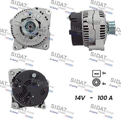 Sidat A12BH0321A2 - Alternatore autozon.pro