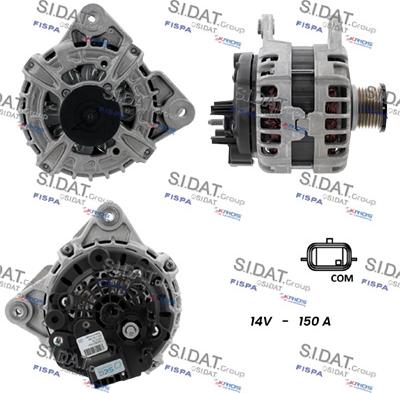 Sidat A12BH0294 - Alternatore autozon.pro