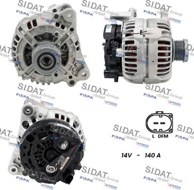 Sidat A12BH0255 - Alternatore autozon.pro