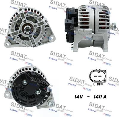 Sidat A12BH0266A2 - Alternatore autozon.pro