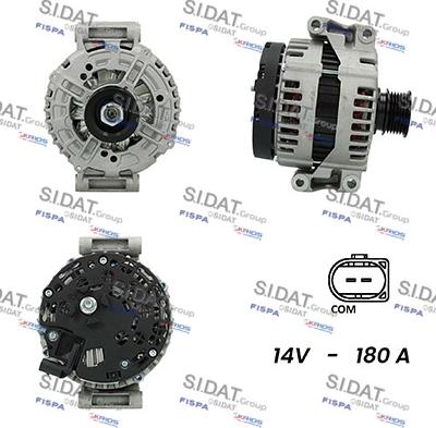 Sidat A12BH0283AS - Alternatore autozon.pro