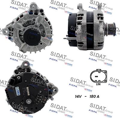 Sidat A12BH0753 - Alternatore autozon.pro