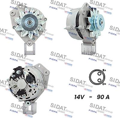 Sidat A12BH0731A2 - Alternatore autozon.pro