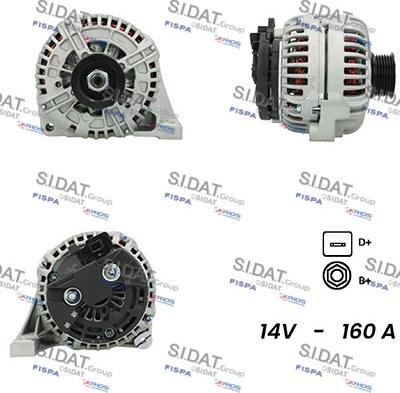 Sidat A12BH1090A2 - Alternatore autozon.pro