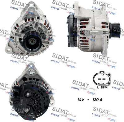 Sidat A12BH1049 - Alternatore autozon.pro