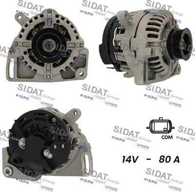 Sidat A12BH1032A2 - Alternatore autozon.pro