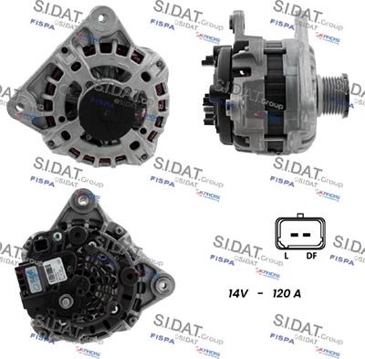 Sidat A12BH1311 - Alternatore autozon.pro