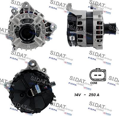 Sidat A12BH1374 - Alternatore autozon.pro