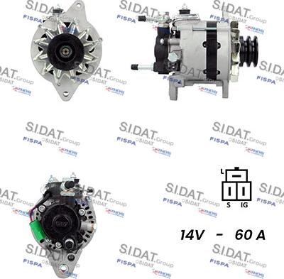 Sidat A12DE0493A2 - Alternatore autozon.pro