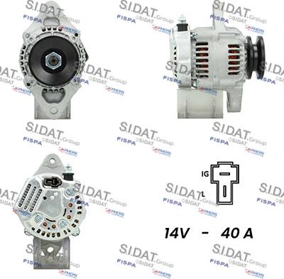 Sidat A12DE0449A2 - Alternatore autozon.pro