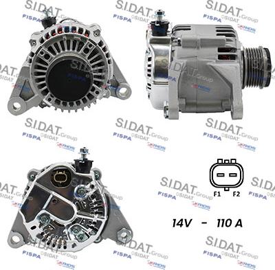 Sidat A12DE0452A2 - Alternatore autozon.pro