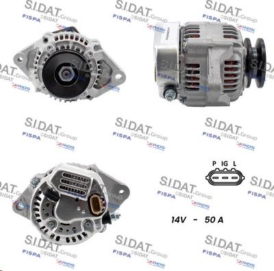 Sidat A12DE0435A2 - Alternatore autozon.pro