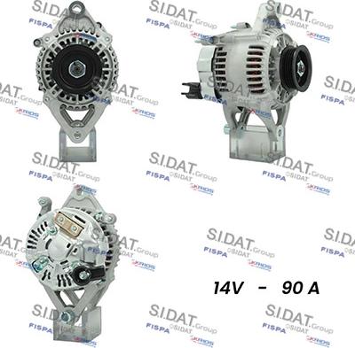 Sidat A12DE0603A2 - Alternatore autozon.pro