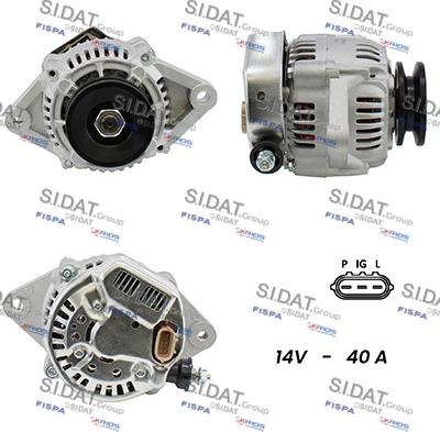 Sidat A12DE0090A2 - Alternatore autozon.pro