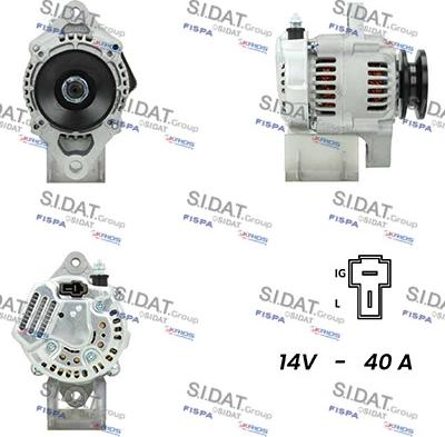 Sidat A12DE0091A2 - Alternatore autozon.pro