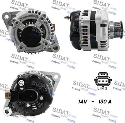 Sidat A12DE0049A2 - Alternatore autozon.pro