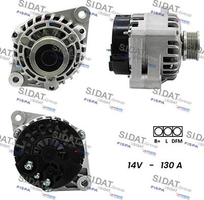 Sidat A12DE0064A2 - Alternatore autozon.pro