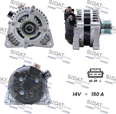 Sidat A12DE0006A2 - Alternatore autozon.pro