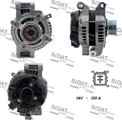 Sidat A12DE0119 - Alternatore autozon.pro