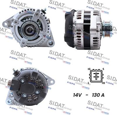 Sidat A12DE0118A2 - Alternatore autozon.pro