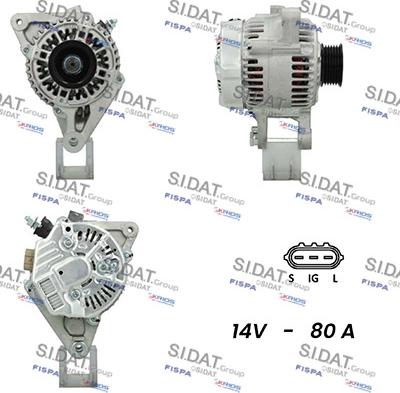 Sidat A12DE0373A2 - Alternatore autozon.pro