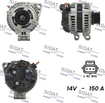 Sidat A12DE0261A2 - Alternatore autozon.pro