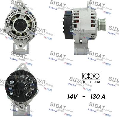 Sidat A12DE0263A2 - Alternatore autozon.pro