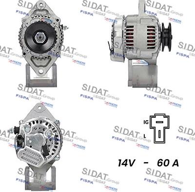 Sidat A12DE0201A2 - Alternatore autozon.pro