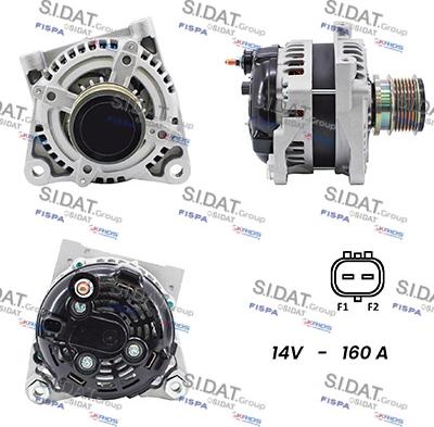 Sidat A12DE0203A2 - Alternatore autozon.pro